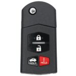 UrbanX Replacement 2009 Mazda Mx-5 Miata Key Fob – Fcc: Bgbx1T478Ske125-01 – Pn: Bbm4-67-5Ry – 4 Button