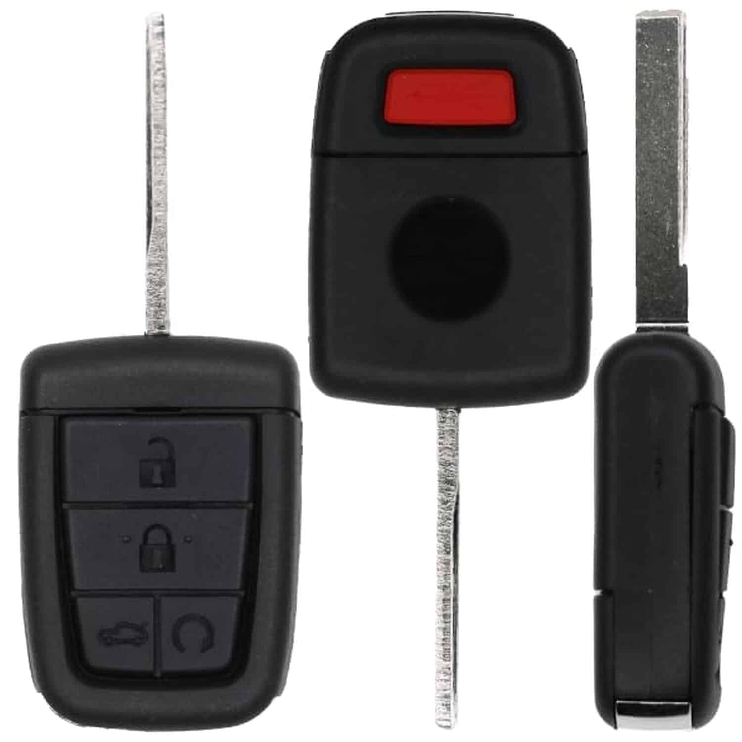 Version 1.0.0 UrbanX Replacement 2009 Pontiac G8 Key Fob – FCC: OUC6000083 – PN: 92237316, 92201609, 92207719 – 5 Button - Image 1