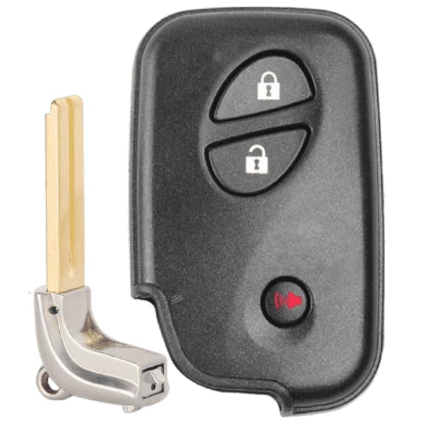 Version 1.0.0 UrbanX Replacement 2013 Lexus CT200h Key Fob – FCC: HYQ14ACX – PN: 89904-48481 – 3 Button - Image 1