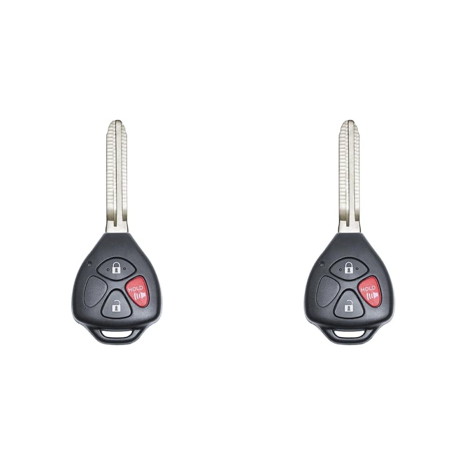 Version 1.0.0 UrbanX (2-Pack) Replacement 2020 Toyota 4Runner Key Fob – FCC: HYQ12BBY, HYQ12BDC – PN: 89070-35170, 89070-42660, 89070-42750, 89070-42670 – 3 Button - Image 1