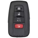 UrbanX Replacement 2022 Toyota Prius Prime Key Fob – Fcc: Hyq14Fla – Pn: 89904-47790 – 4 Button