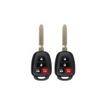 UrbanX (2-Pack) Replacement 2014-2019 Toyota Corolla / Camry Key Fob – Fcc: Hyq12Bdm, Hyq12Bel – Pn: 89070-02880 – 4 Button