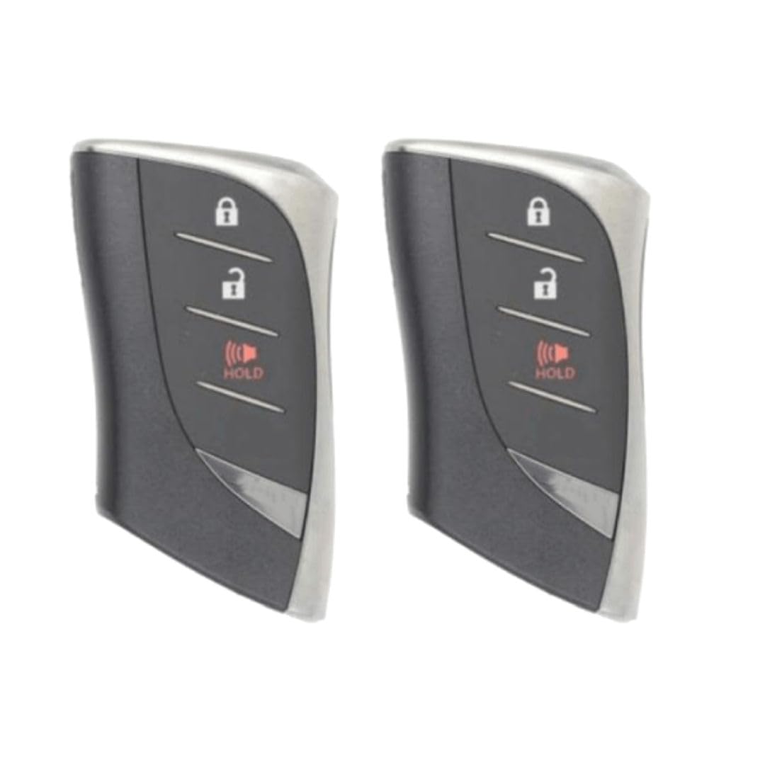 Version 1.0.0 (2-Pack) Replacement 2020 Lexus UX250h Smart Key Fob