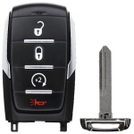 UrbanX Replacement 2020 Ram 1500 Key Fob – Fcc: Oht-4882056, Oht4882056 – Pn: 68584153, 68584153Aa – 4 Button