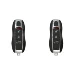 UrbanX (2-Pack) Replacement 2013 Porsche Cayenne Key Fob – FCC: KR55WK50138 – PN: 7PP959753AK – 0 Button