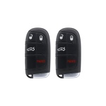 UrbanX (2-Pack) Replacement 2019-2023 Dodge Challenger Key Fob – Fcc: M3M-40821302 – Pn: 68155686, 68394190 – 4 Button