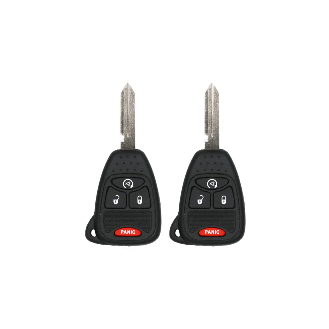Version 1.0.0 UrbanX (2-Pack) Replacement 2015 Jeep Patriot Key Fob – Fcc: Oht692713Aa – Pn: 68039414 – 3 Button - Image 1