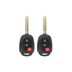 UrbanX (2-Pack) Replacement 2014-2019 Toyota Camry Key Fob – FCC: HYQ12BDM – PN: 89070-42820
