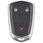 UrbanX Replacement 2015-2016 Cadillac SRX Key Fob – FCC: HYQ2AB, 2AOKM-G2AB – PN: 13580797, 13598525 – 3 Button