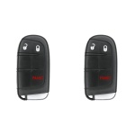 UrbanX (2-Pack) Replacement 2014-2020 Jeep Grand Cherokee Key Fob – FCC: M3N-40821302, M3N40821302 – PN: 68066349AD – 3 Button
