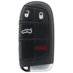 UrbanX Replacement 2019 Dodge Charger Key Fob – Fcc: M3M-40821302 – Pn: 68155686, 68394190 – 4 Button