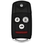 UrbanX Replacement 2007-2008 Acura TL Key Fob – FCC: OUCG8D-439H-A – PN: 35111-SEP-306, 35111-SEP-307 – 4 Button