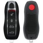 UrbanX Replacement 2012 Porsche Panamera Key Fob – FCC: KR55WK50138 – PN: 7PP-959-753-BQ – 5 Button