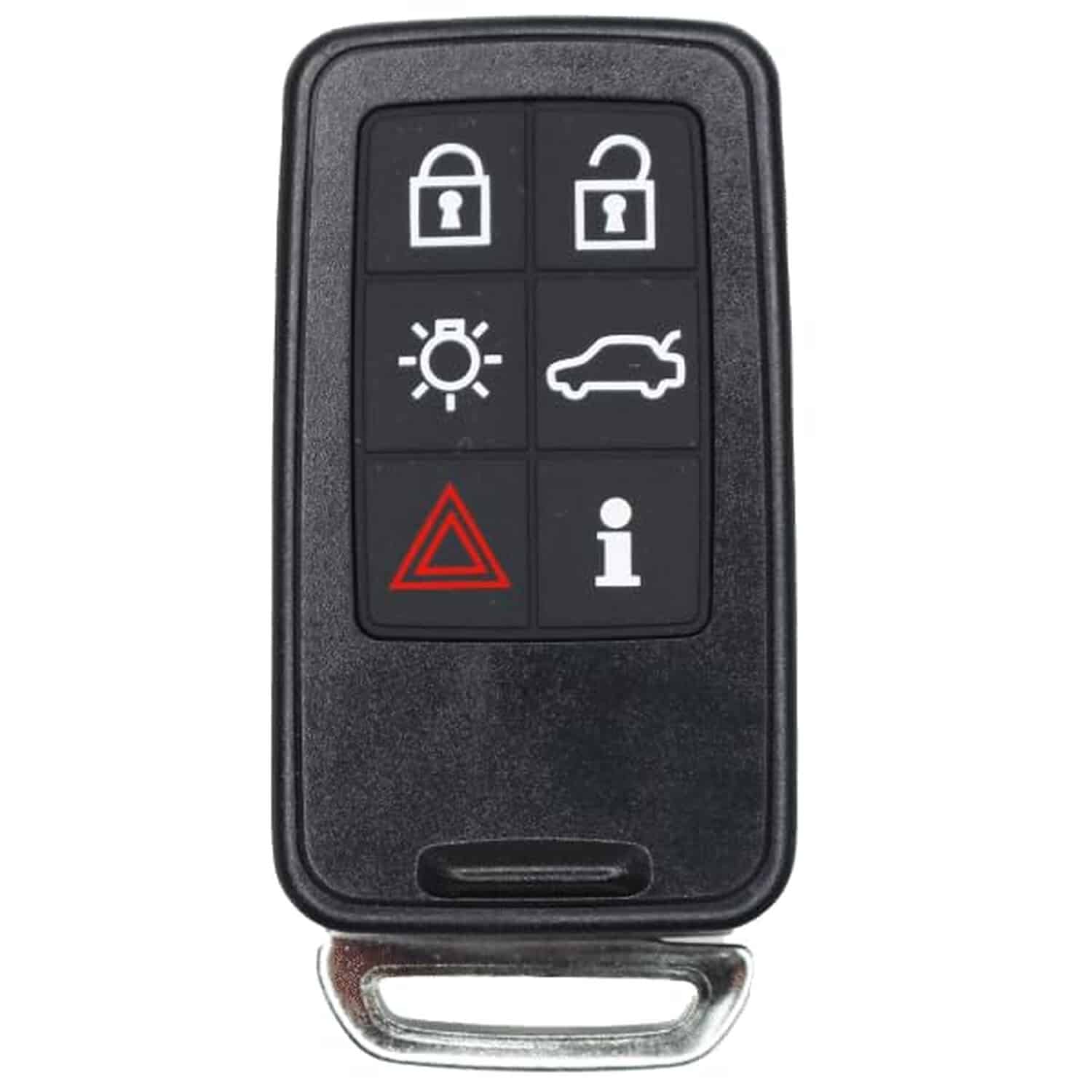 Version 1.0.0 UrbanX Replacement 2014 Volvo S60 Key Fob – FCC: KR55WK49266 – PN: 30659502, 30659495, 30659496 – 6 Button - Image 1