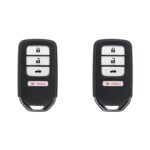 UrbanX (2-Pack) Replacement 2016 Honda Accord Key Fob – FCC: ACJ932HK1310A – PN: 72147-T2G-A61 – 4 Button