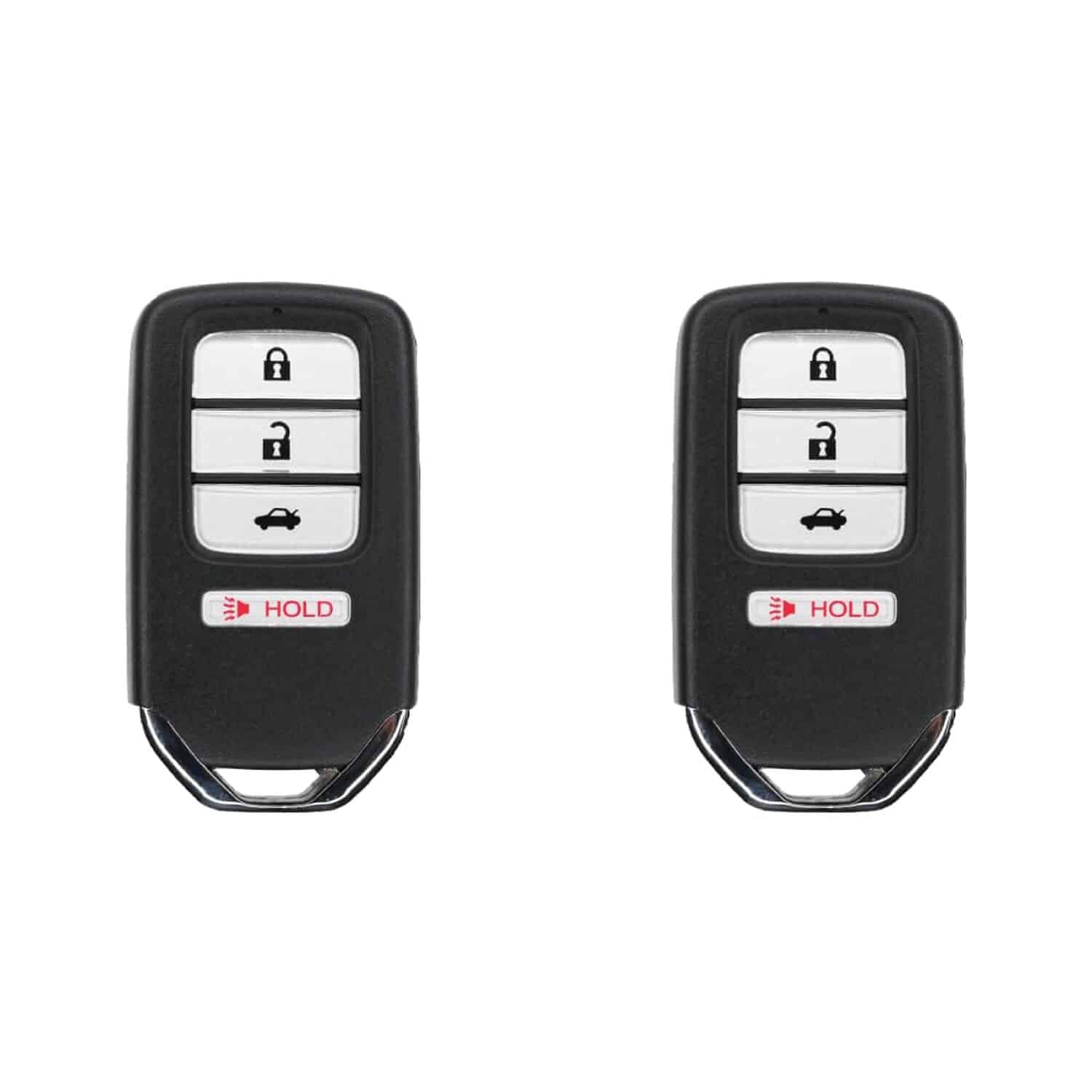 Version 1.0.0 UrbanX (2-Pack) Replacement 2017 Honda Accord Key Fob – FCC: ACJ932HK1310A – PN: 72147-T2G-A61 – 4 Button - Image 1