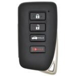 UrbanX Replacement 2018 Lexus ES 350 Key Fob – PN: 89904-06170, 89904-30A30, 89904-30A31 – 4 Button