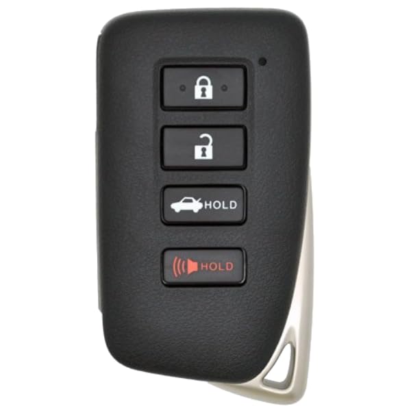 Version 1.0.0 UrbanX Replacement 2013 Lexus ES 350 Key Fob – Pn: 89904-06170, 89904-30A30, 89904-30A31 – 4 Button - Image 1