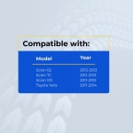 UrbanX Replacement 2012 Scion xD Key Fob – Fcc: Mozb41Tg – Pn: 89070-21120, 8907021120 – 3 Button - Image 4