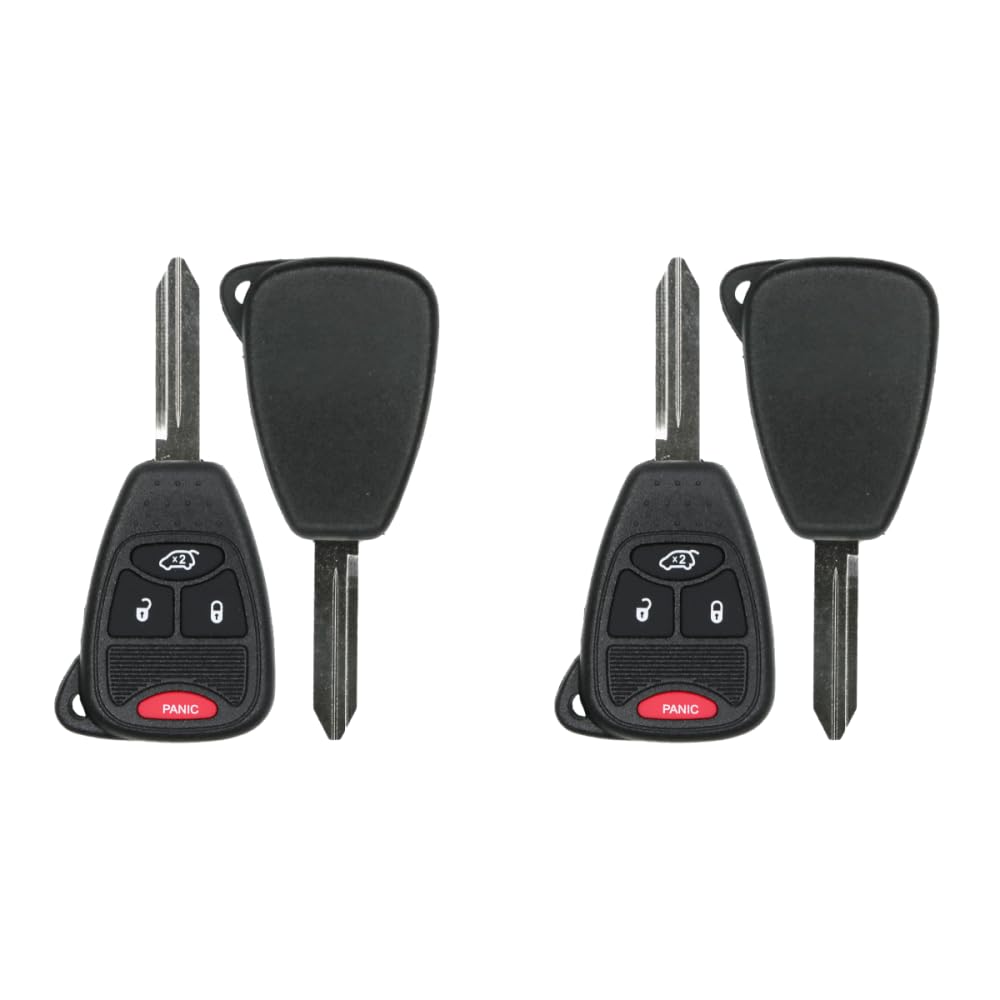 Version 1.0.0 (2-Pack) Replacement 2006 Chrysler Pacifica Key Fob