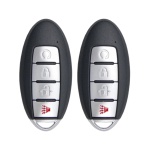 UrbanX (2-Pack) Replacement 2019 Nissan Kicks Key Fob – FCC: 2AOKM-NI13 – PN: 285E3-5RA6A, 285E35RA6A – 4 Button