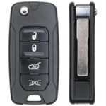 UrbanX Replacement 2017 Fiat 500X Key Fob – FCC: 2ADFTFI5AM433TX – PN: FI5-AM433TX – 4 Button
