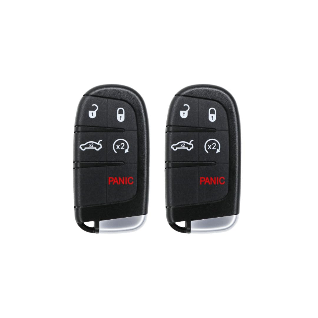 Version 1.0.0 (2-Pack) Replacement 2021 Dodge Charger Key Fob