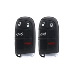 UrbanX (2-Pack) Replacement 2015 Dodge Charger Key Fob – Fcc: M3N-40821302, M3N40821302 – Pn: 56046758Aa – 4 Button