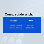 UrbanX Replacement 2016 Smart Fortwo Key Fob – Fcc: Cwtwb1G767 – Pn: Cwtwb1G767 – 0 Button - Image 4