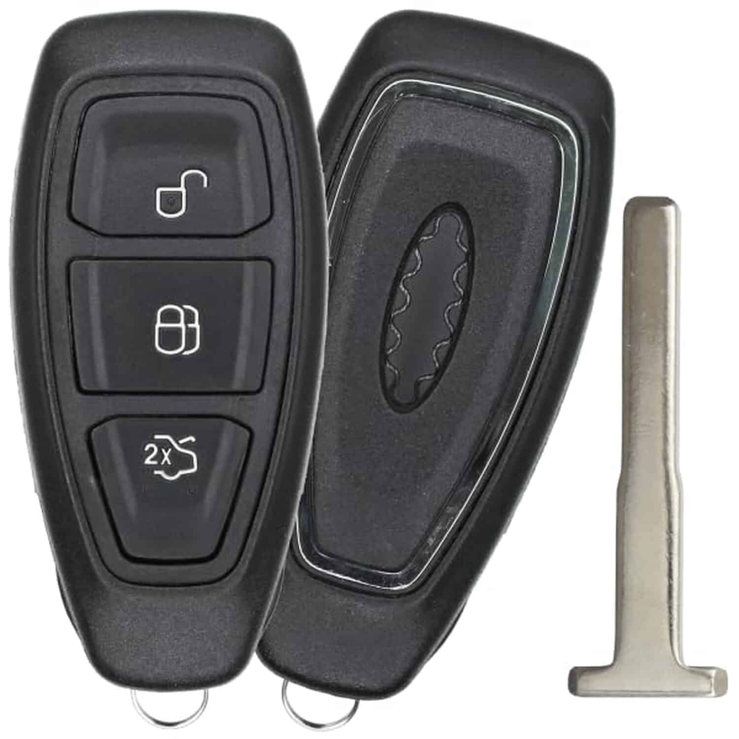 Version 1.0.0 UrbanX Replacement 2016 Ford Fiesta Key Fob – FCC: KR55WK48801, 164-R8048, KR5876268 – PN: 164-R8048 – 3 Button - Image 1