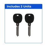 UrbanX (2-Pack) Replacement 2007 Chevrolet Avalanche / Malibu Key Fob – FCC: Not found – PN: 23372322 – 0 Button - Image 6