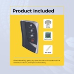 UrbanX Replacement 2020 Lexus LS500 / LS500h Key Fob – Fcc: Hyq14Fbf – Pn: 8990H-50020 – 4 Button - Image 3