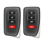 UrbanX (2-Pack) Replacement 2018 Lexus LX570 Key Fob – FCC: HYQ14FBA – PN: 89904-78470, 8990478470 – 4 Button
