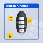UrbanX Replacement Key Fob for 2019 Nissan