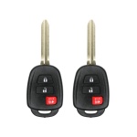 UrbanX (2-Pack) Replacement 2012-2015 Toyota Prius C Key Fob – Fcc: Hyq12Bdm, Hyq12Bel – Pn: 89070-52F60 – 3 Button