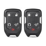 UrbanX (2-Pack) Replacement 2019-2020 Chevrolet Silverado Key Fob – FCC: HYQ1EA – PN: 13508398, 13529632, 13591396 – 5 Button