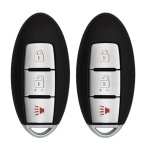 UrbanX (2-Pack) Replacement 2018 Nissan Rogue Key Fob – FCC: KR5S180144106 – PN: 285E3-4CB1A, 285E3-4CB1C – 3 Button