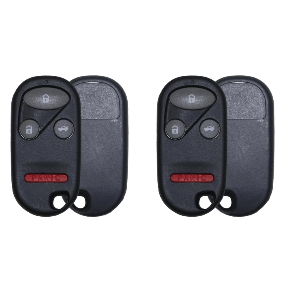 Version 1.0.0 UrbanX (2-Pack) Replacement 1999-2003 Acura TL Key Fob – Fcc: Kobutah2T – Pn: 72147-S0K-A02, 72147-S84-A01, 72147-S84-A03 – 4 Button - Image 1