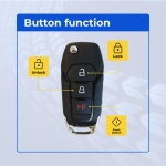 UrbanX Replacement Key Fob for 2022 Ford