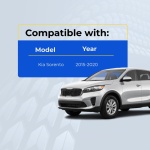 UrbanX (2-Pack) Replacement 2015-2020 Kia Sorento Key Fob – Fcc: Osloka-910T – Pn: 95430-C5100 – 4 Button - Image 4