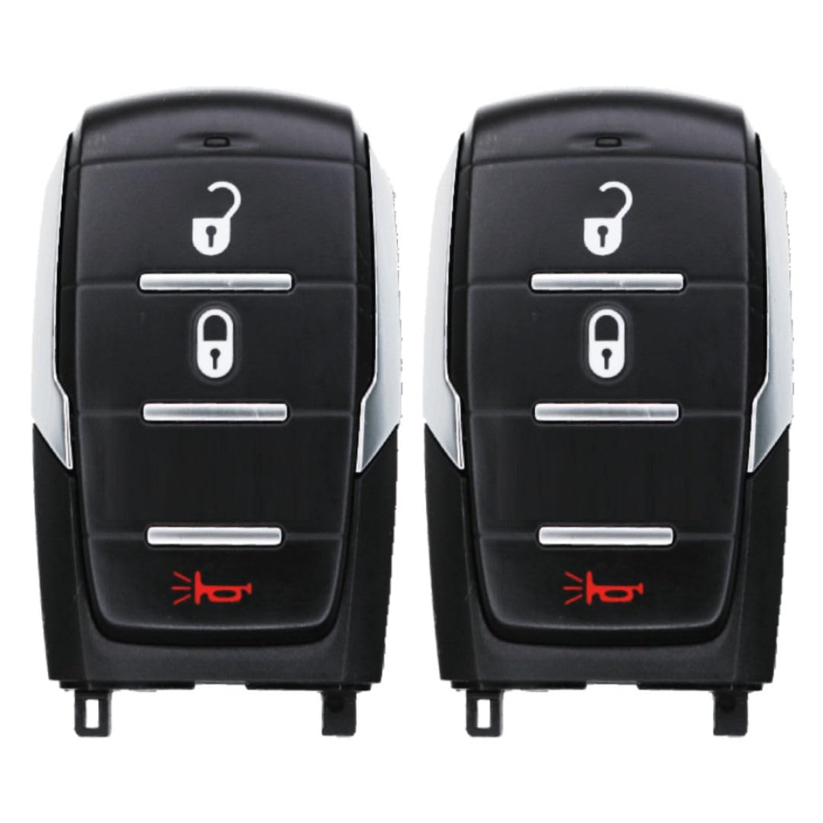 2-Pack Replacement 2019-2024 Ram Key Fob - OHT-4882056 43...