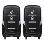 UrbanX (2-Pack) Replacement 2019 RAM 1500 Key Fob – Fcc: Oht-4882056, Oht4882056 – Pn: 68584151, 68584151Aa – 3 Button