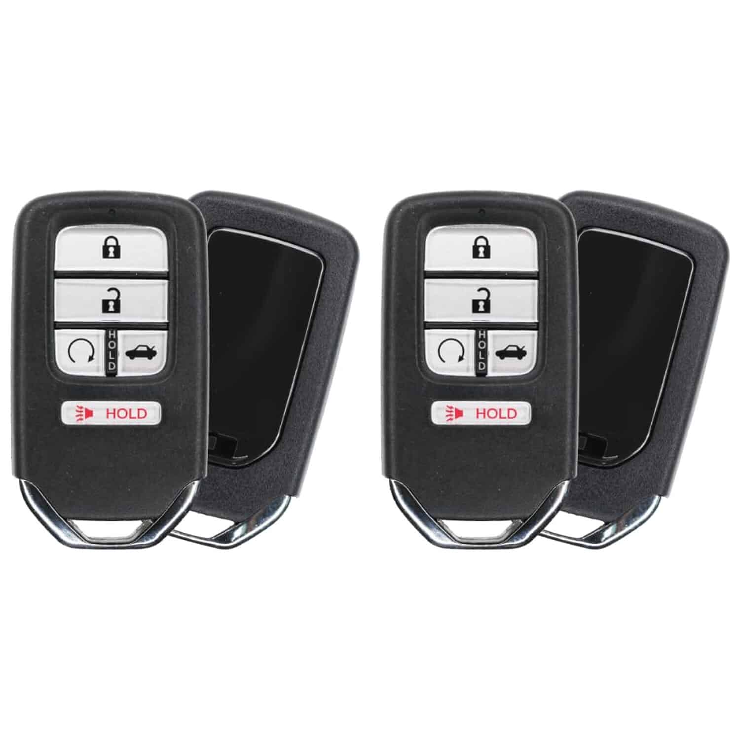 Version 1.0.0 UrbanX (2-Pack) Replacement 2017 Honda Civic Key Fob – FCC: KR5V2X – PN: 72147-TBA-A12, 72147-TBA-A11 – 5 Button - Image 1