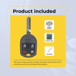 UrbanX (2-Pack) Replacement 2011 Ford F-350 – F-750 Key Fob – FCC: CWTWB1U793, OUC6000022, 164-R8067, 164-R8064 – PN: 164-R8064, 164-R8067 - Image 3