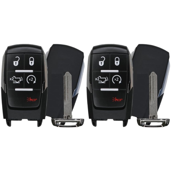 (2-Pack) Replacement 2019 RAM 2500 3500 4500 5500 Key Fob