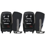 UrbanX (2-Pack) Replacement 2019 RAM 2500 3500 4500 5500 Key Fob – FCC: GQ4-76T – PN: 68575429 – 5 Button