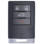 UrbanX Replacement 2008-2013 Cadillac CTS Key Fob – FCC: OUC6000066 – PN: 22889450, 22889449 – 4 Button