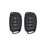 UrbanX (2-Pack) Replacement 2016-2019 Hyundai Tucson Key Fob – Fcc: Tq8-Rke-4F25 – Pn: 95430-D3010 – 4 Button