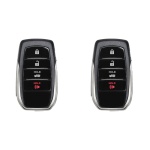 UrbanX (2-Pack) Replacement 2018 Toyota Mirai Key Fob – FCC: HYQ14FBA – PN: 89904-62020 – 4 Button