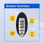 UrbanX Replacement Key Fob for 2022 Nissan
